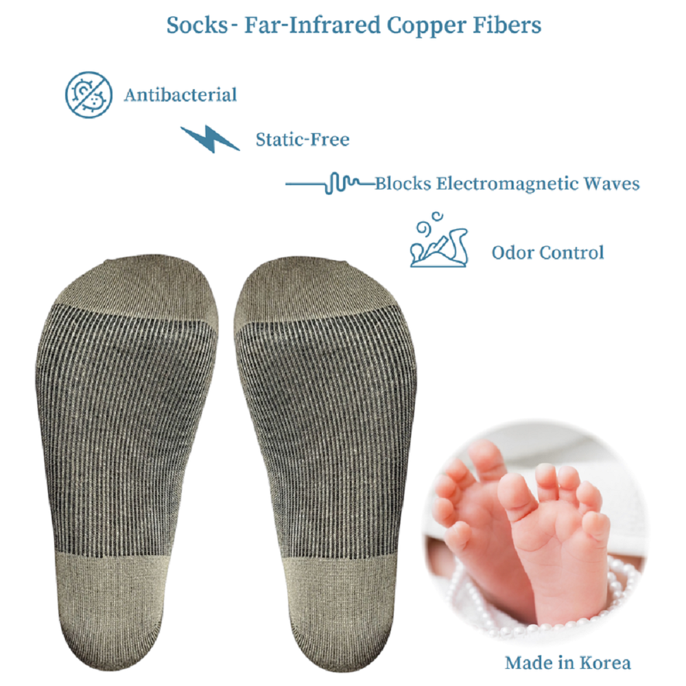 Far-infrared Toe Socks